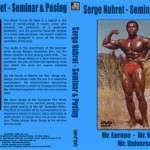 Serge Nubret - Seminar and Posing (DVD)