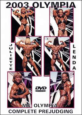 2003 Ms. Olympia Prejudging (DVD)