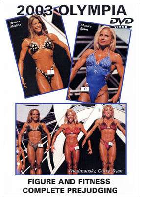 2003 Olympia - Figure and Fitness Prejudging (DVD)