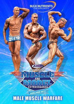 2014 ANB Male Muscle Warfare Adelaide