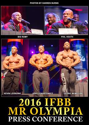 2016 Mr. Olympia Press Conference