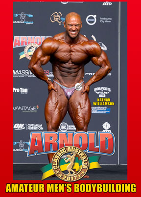 2017 Arnold Amateur Australia - Men's Bodybuilding DVD