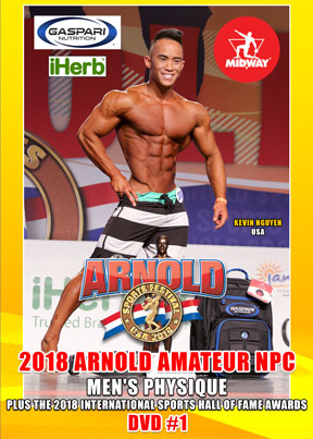 2018 Arnold Amateur NPC Physique DVD