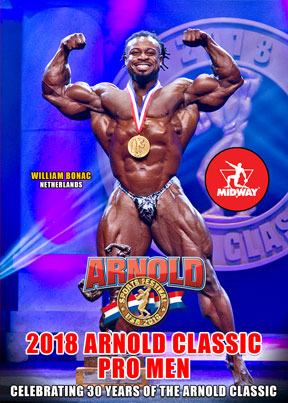 2018 Arnold Classic Pro Men DVD