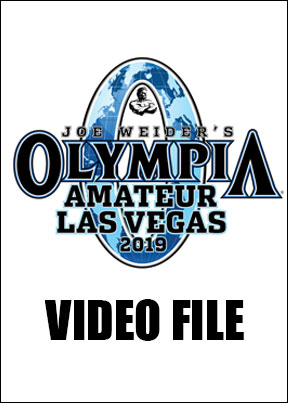 2019 Amateur Olympia Video File