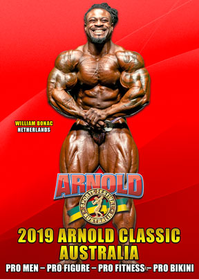 2019 Arnold Classic Aistralia Pro Classes DVD