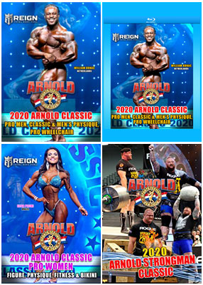 2020 Arnold Classic Pro Covers DVD