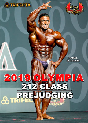 2019 Olympia 212 Class - Prejudging DVD