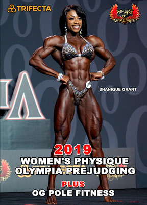 2019 Women's Physique Olympia Prejudging DVD