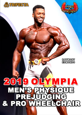 2019 Olympia Men's Physique Prejudging & Pro Wheelchair DVD