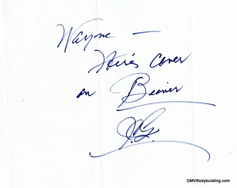 Doug Beaver signature